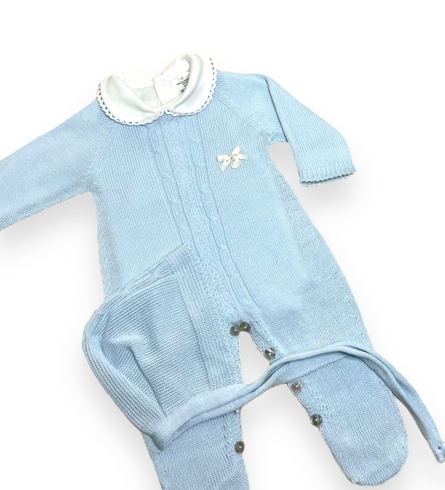 Babygrow Malha Algodão com Touca