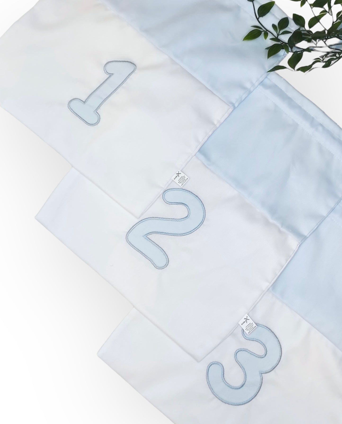 Conjunto Sacos para Primeiras Roupinhas Números 1 2 3