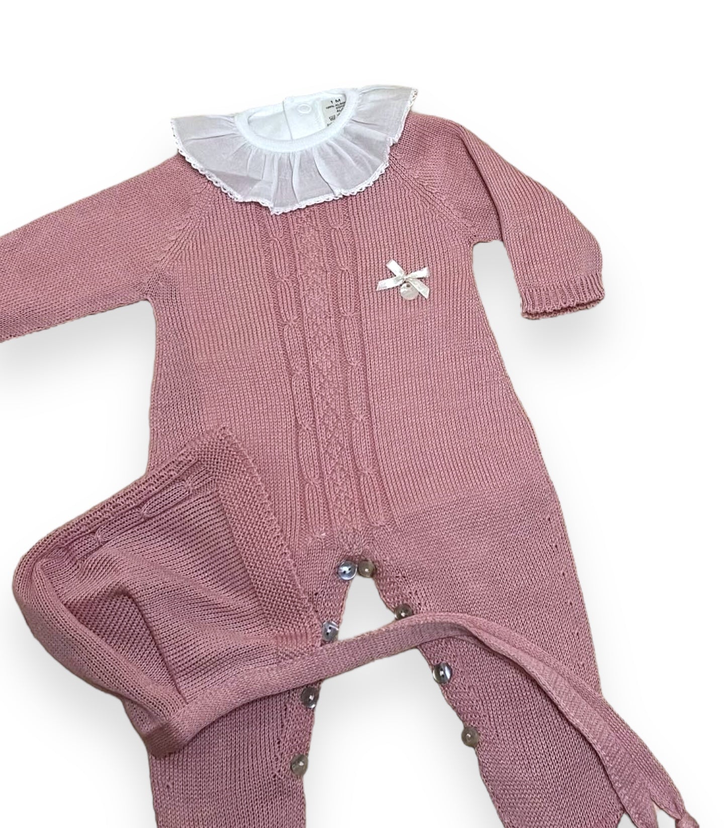 Babygrow Malha Algodão com Touca