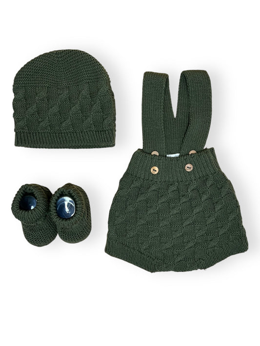 Conjunto Fofo com Carapins e Gorro