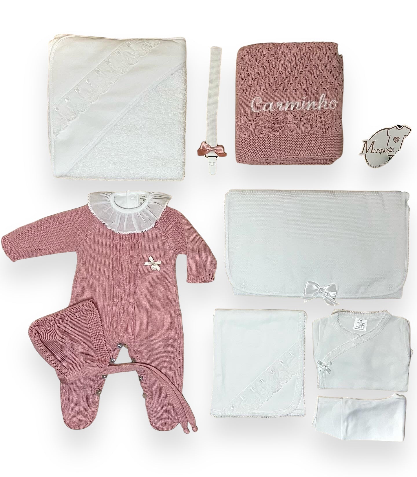 Babygrow Malha Algodão com Touca