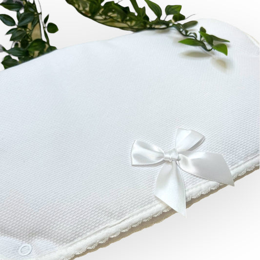 Bolsa Primeira Roupa Piqué e Laço