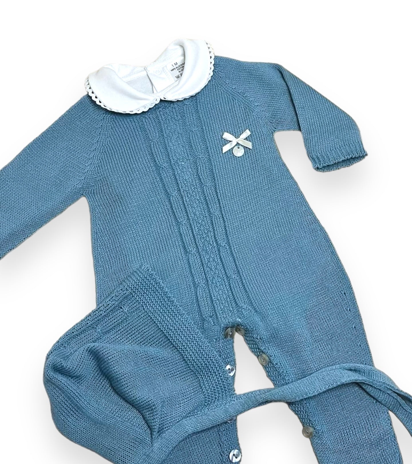 Babygrow Malha Algodão com Touca