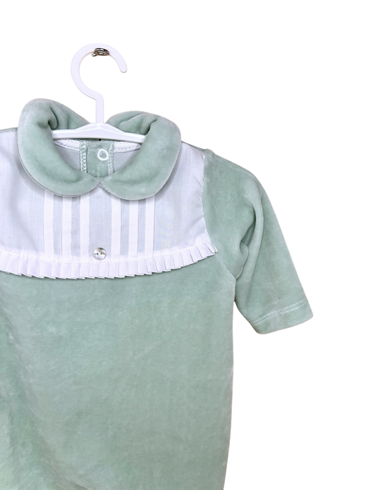 Babygrow Veludo Gola Dupla