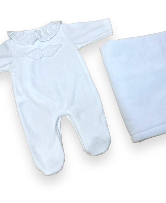 Babygrow Veludo Coleção Anjinho