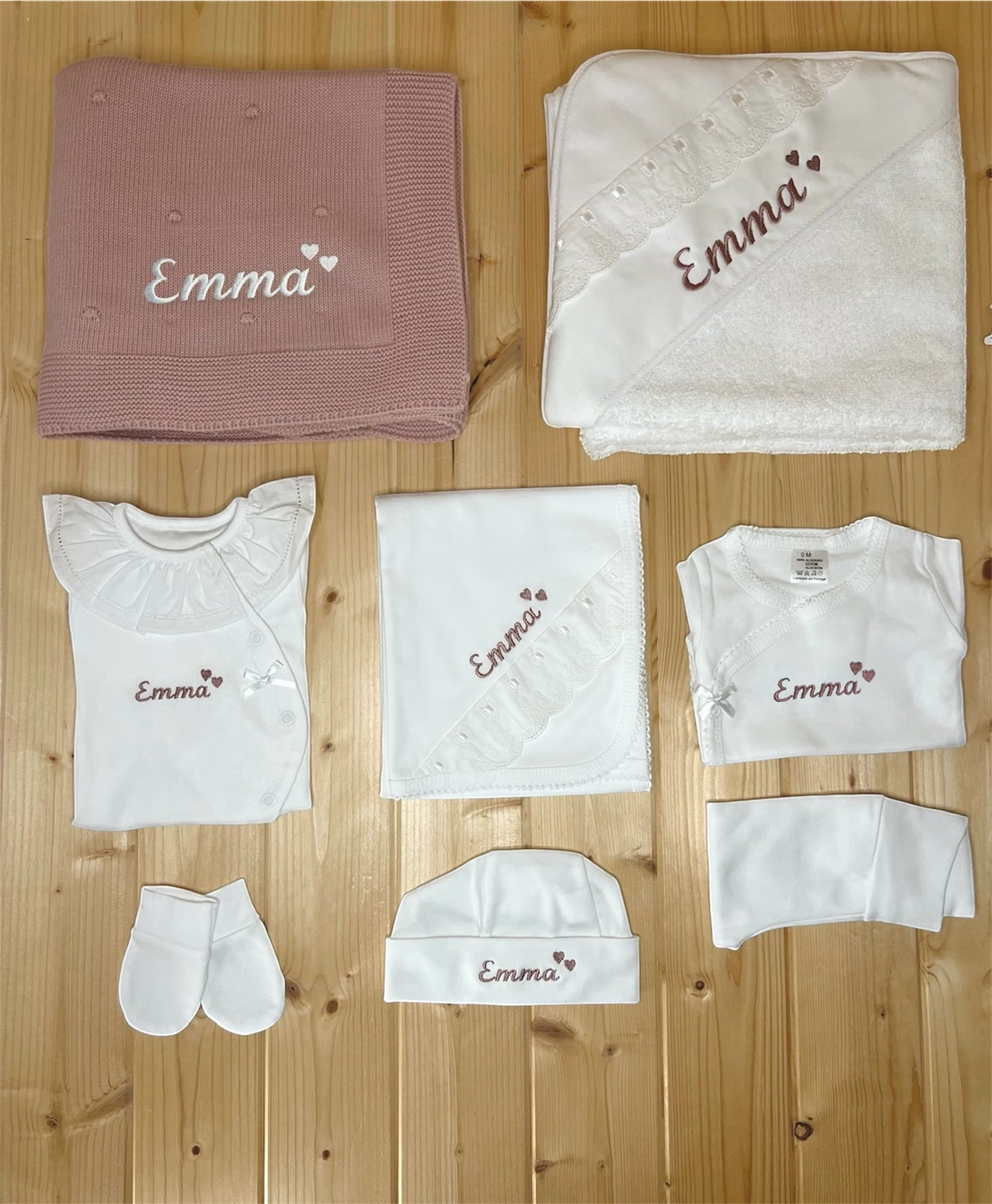 Kit Maternidade CORAÇÕES