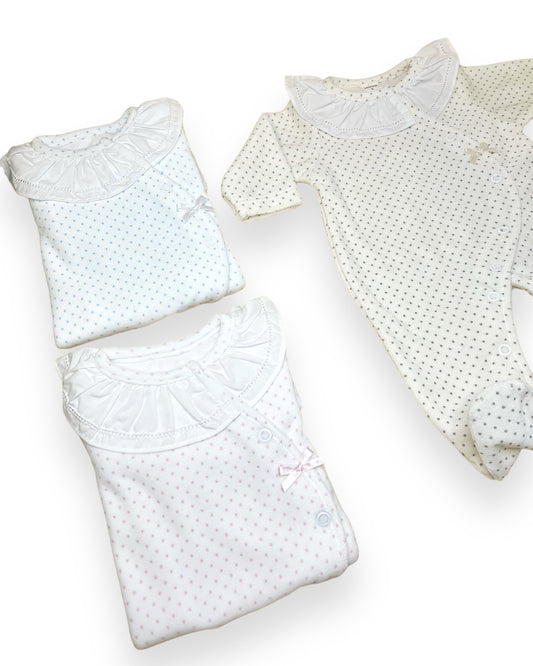 Babygrow Gola Veludo Pintas